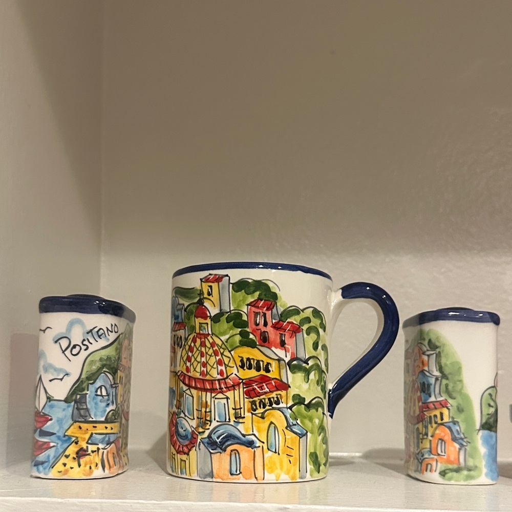 Mug & Salt and Pepper Shaker Set